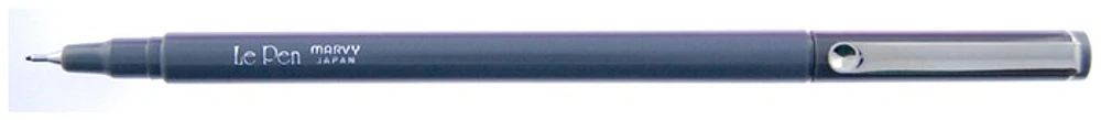 Marvy Felt pen, Le Pen serie Dark grey ink