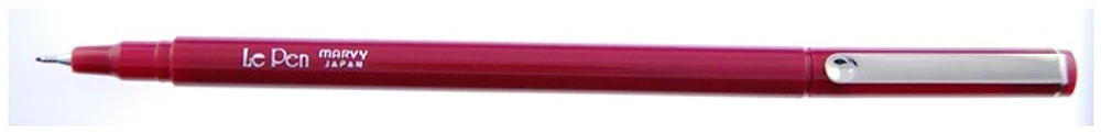 Marvy Felt pen, Le Pen serie Burgundy ink
