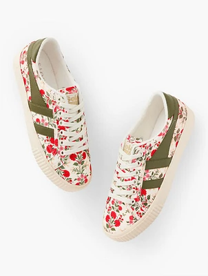 Gola® Mark Cox Tennis Sneakers - Floral Ditsy