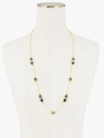 Floating Stone Station Necklace