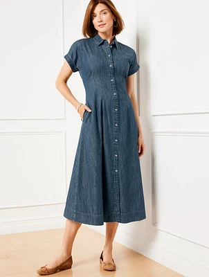 Denim Shirtdress - Marina Wash