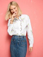 Denim Midi Skirt - Catalina Wash