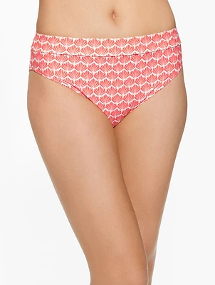 Aqua Club High Waist Swim Bottom - Fiji Shell