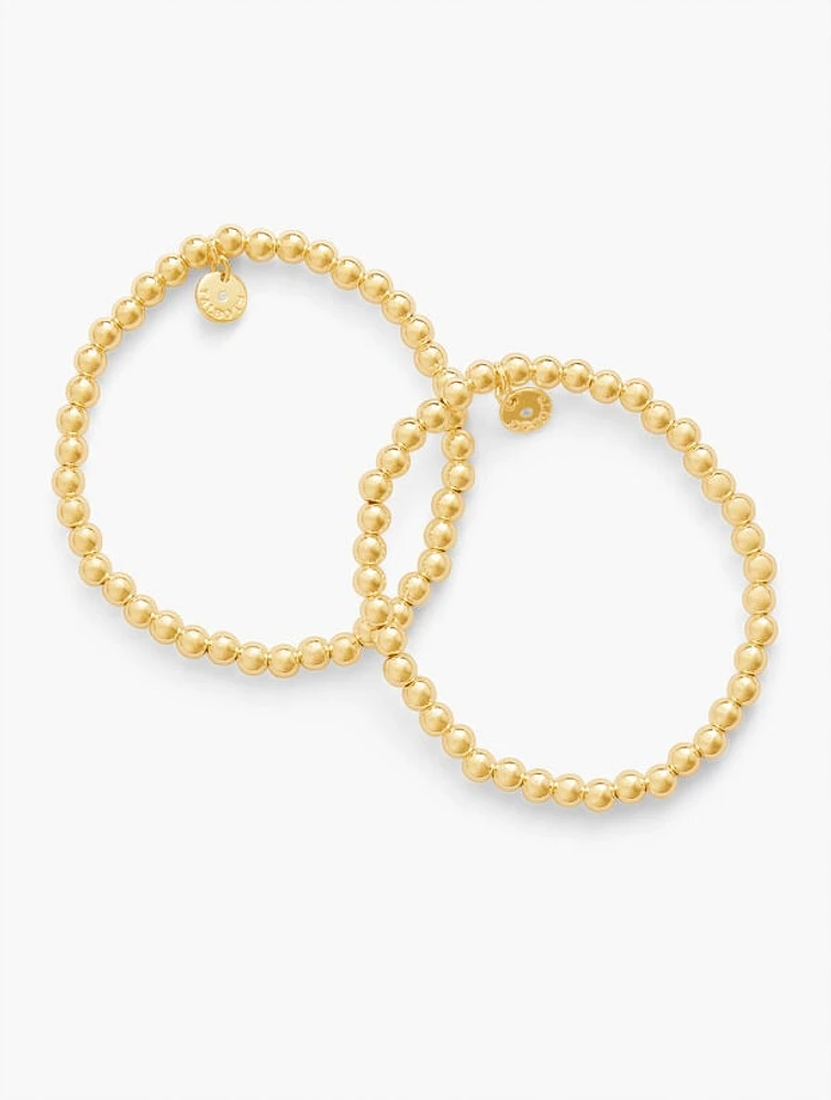 Beaded Stretch Bracelet Set