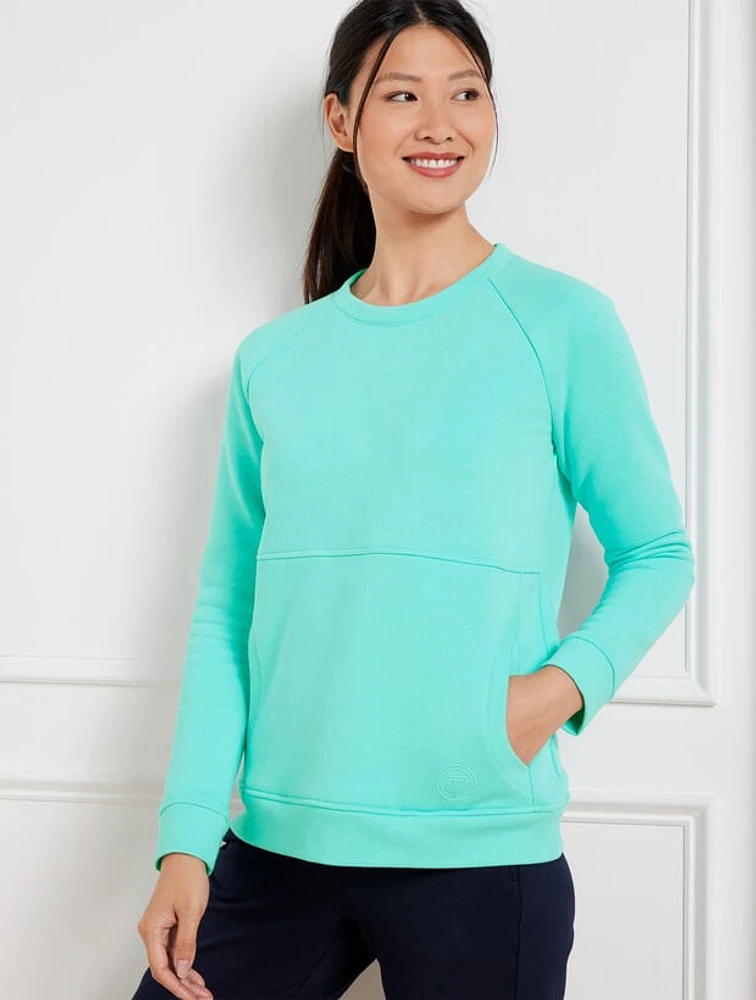 Classic French Terry Crewneck Pullover