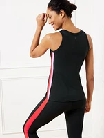 Performance Interlock Built-In Bra Tank