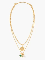 Spring Charms Layered Necklace