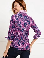 Non-Iron Perfect Shirt - Overlapping Paisley