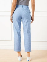 Perfect Crops - Newport Chambray