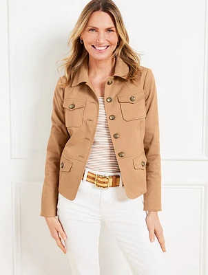 Twill Short Jacket