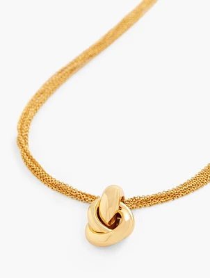 Interlocking Pendant Necklace