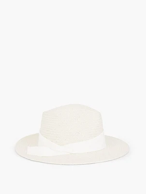 Refined Straw Fedora