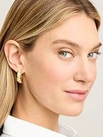 Tapered Hoop Earrings