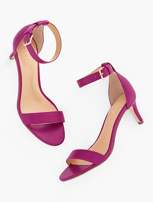 Trulli Nappa Ankle Strap Sandals