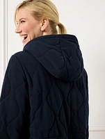Classic French Terry Quilted Jacket