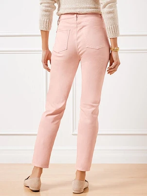 Slim Ankle Jeans - Garment Dye