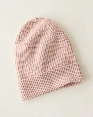 Cashmere Shaker Stitch Beanie