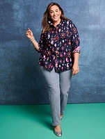 Cotton Button Front Shirt