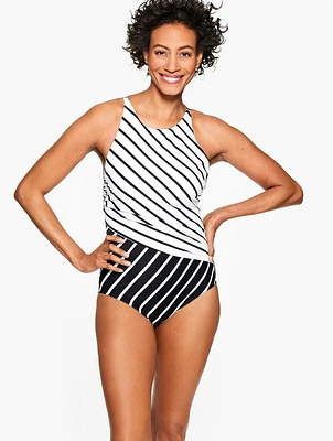 Miraclesuit® Opp Switch One Piece - Rocksport Stripe