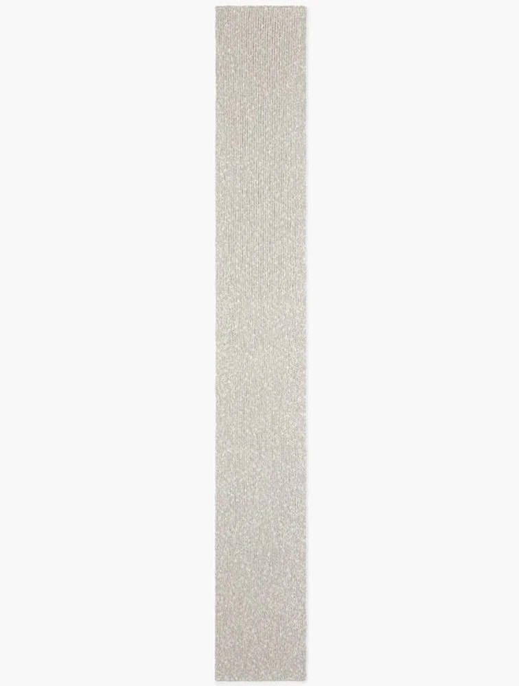 Shaker Stitch Scarf - Marl