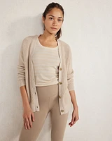 Essential Organic Cotton Striped Scoop Neck Tank