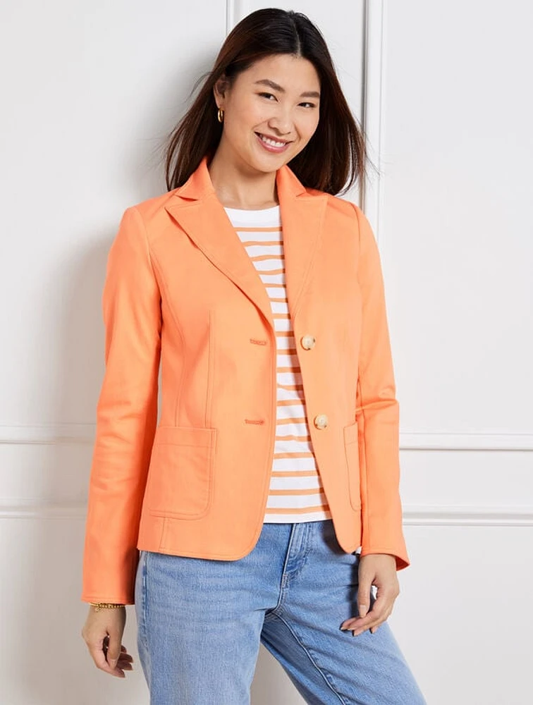 Tab Sleeve Blazer