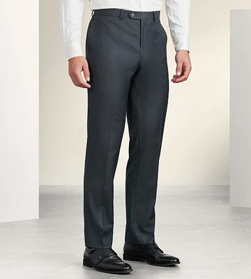 Modern Fit Solid Suit Pants