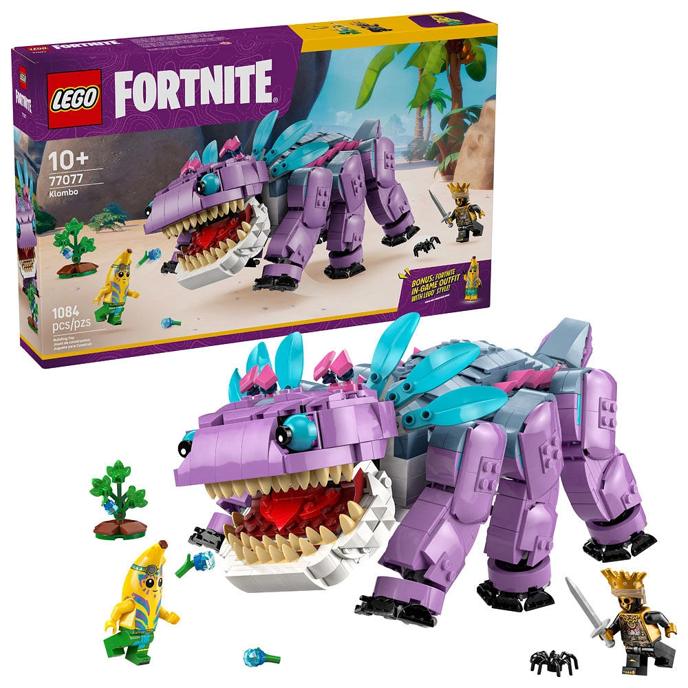 LEGO Fortnite Klombo, Jouet de Jeu Vidéo, Ensemble de Construction pour les Enfants et les Joueurs de Jeu Vidéo 77077
