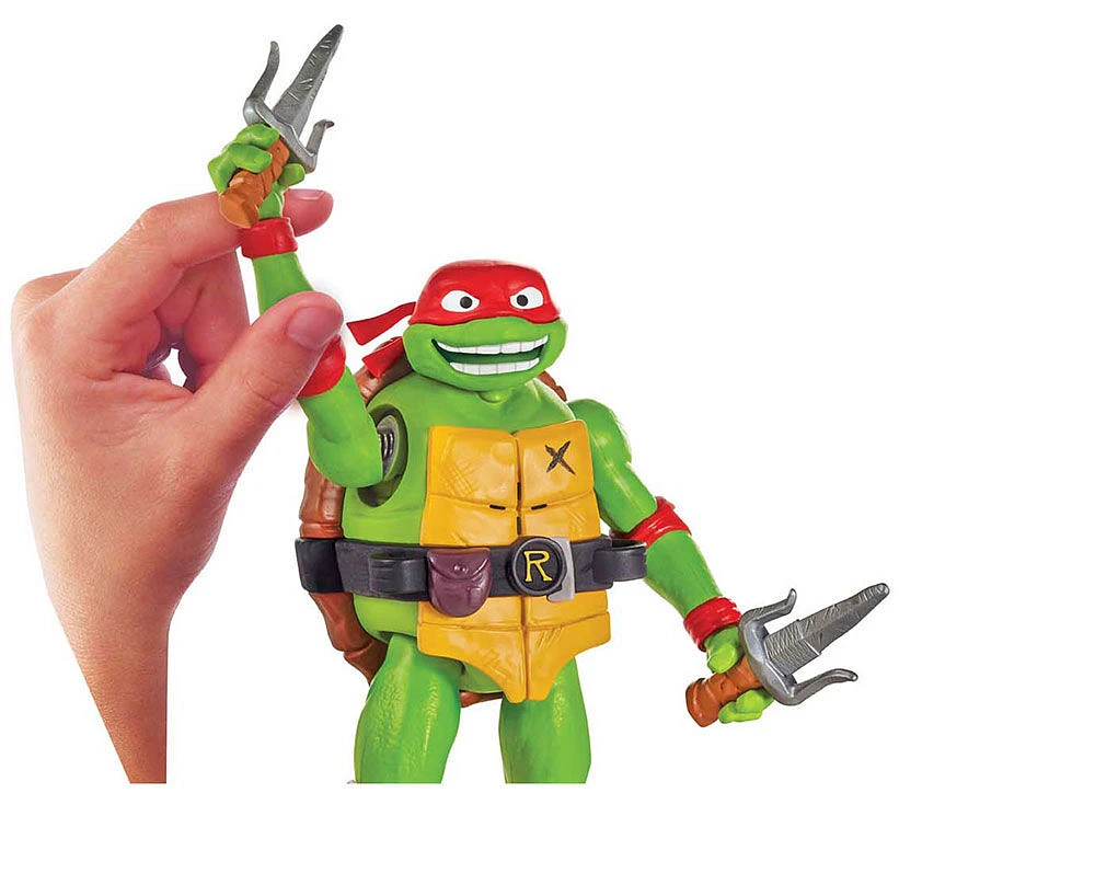 Teenage Mutant Ninja Turtles: Mutant Mayhem Raphael Deluxe Ninja Shouts Figure