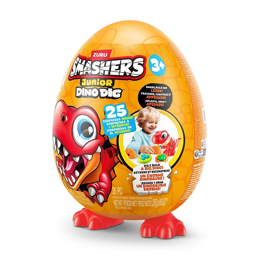 Smashers Junior Dino Dig Egg
