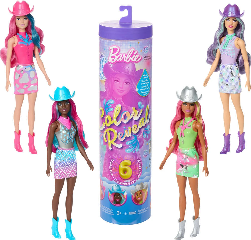 Barbie POP Reveal Série Frappés Poupée parfumée et acc., animal