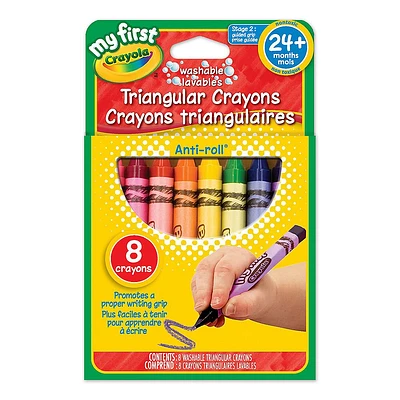 Crayola Washable Tripod Grip Crayons