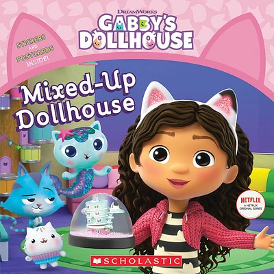 Scholastic - Gabby's Dollhouse Storybook: Mixed-Up Dollhouse - English Edition
