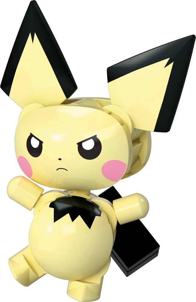 MEGA  Pokémon  Figurine articulée  Pichu, Pokéball (24 pièces)