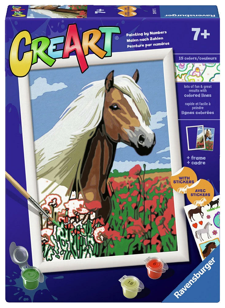 CreArt Haflinger - Peinture par numéros