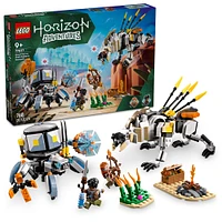 LEGO Horizon Adventures Aloy et Varl contre Shell-Walker et Sawtooth, Jouet avec figurines de machines 77037