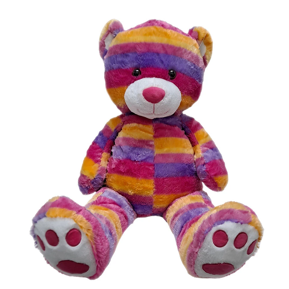 Goffa - l'ours arc-en-ciel de 34 pouces
