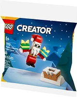 LEGO Creator Christmas Chimney Fun with Santa - Festive Holiday Stocking Stuffer for Kids, Ages 6+ - 30692