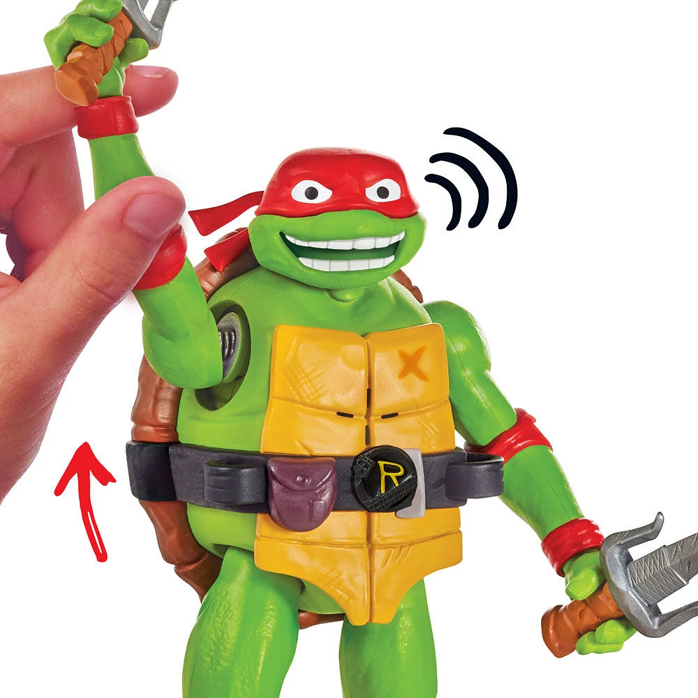 Teenage Mutant Ninja Turtles: Mutant Mayhem Raphael Deluxe Ninja Shouts Figure