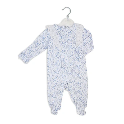 Rock A Bye Baby Blue Sleepsuit