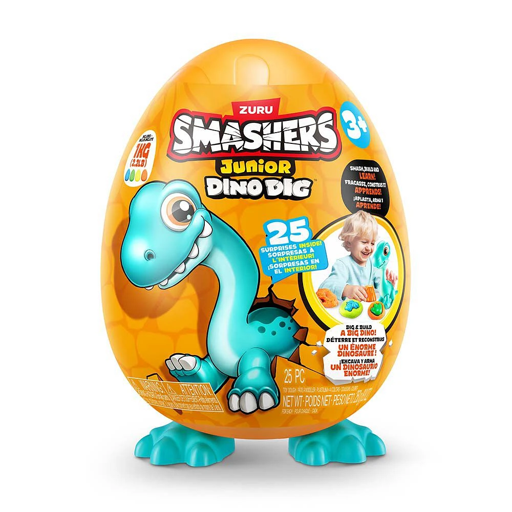 Smashers Junior Dino Dig Egg