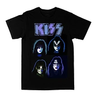 Kiss Gradient- Logo noir chemise