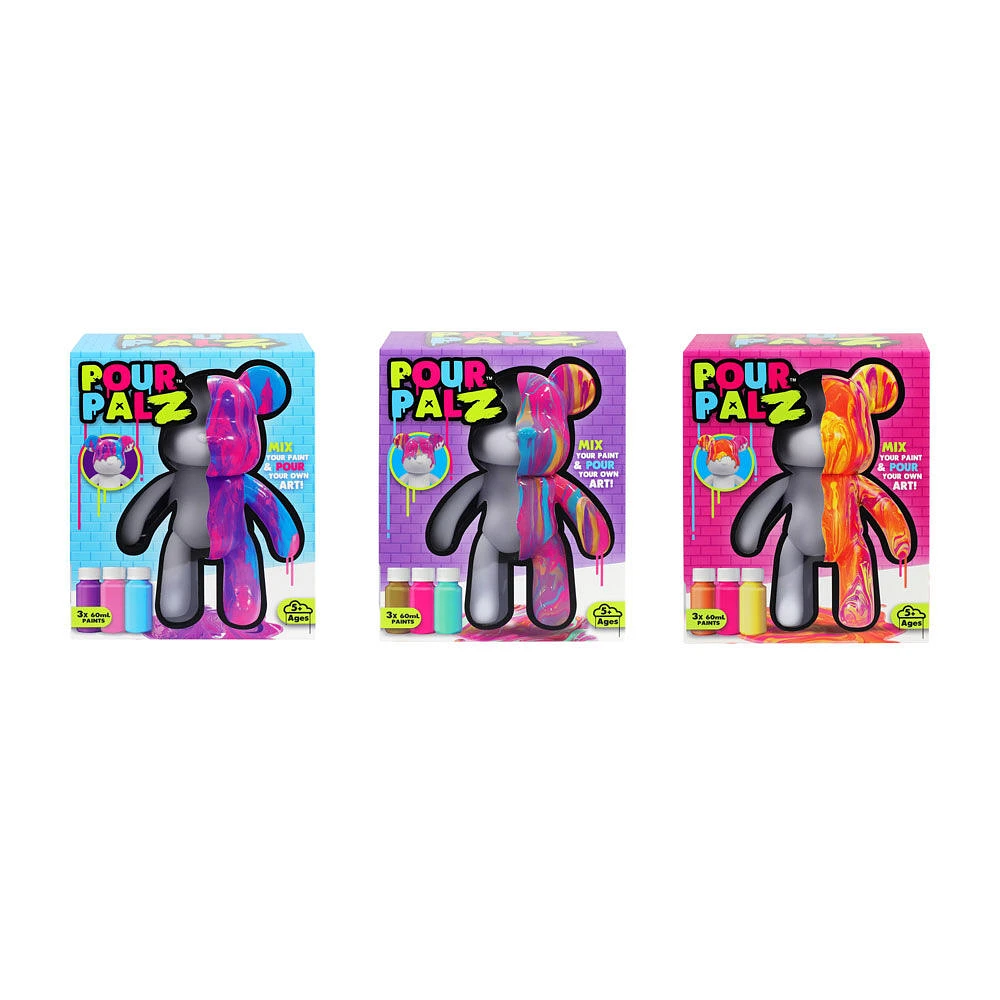 Pour Palz - Ours à peindre
