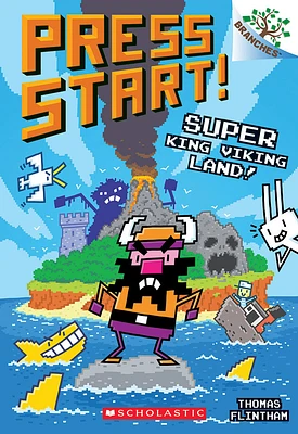 Super King Viking Land!: A Branches Book (Press Start! #13) - English Edition