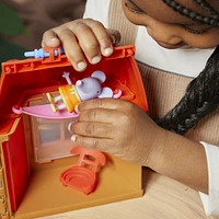 Peppa's Woodland Club La cabane forestière, inclut 1 cabane, 3 figurines de 7,5 cm et 6 accessoires - Notre exclusivité