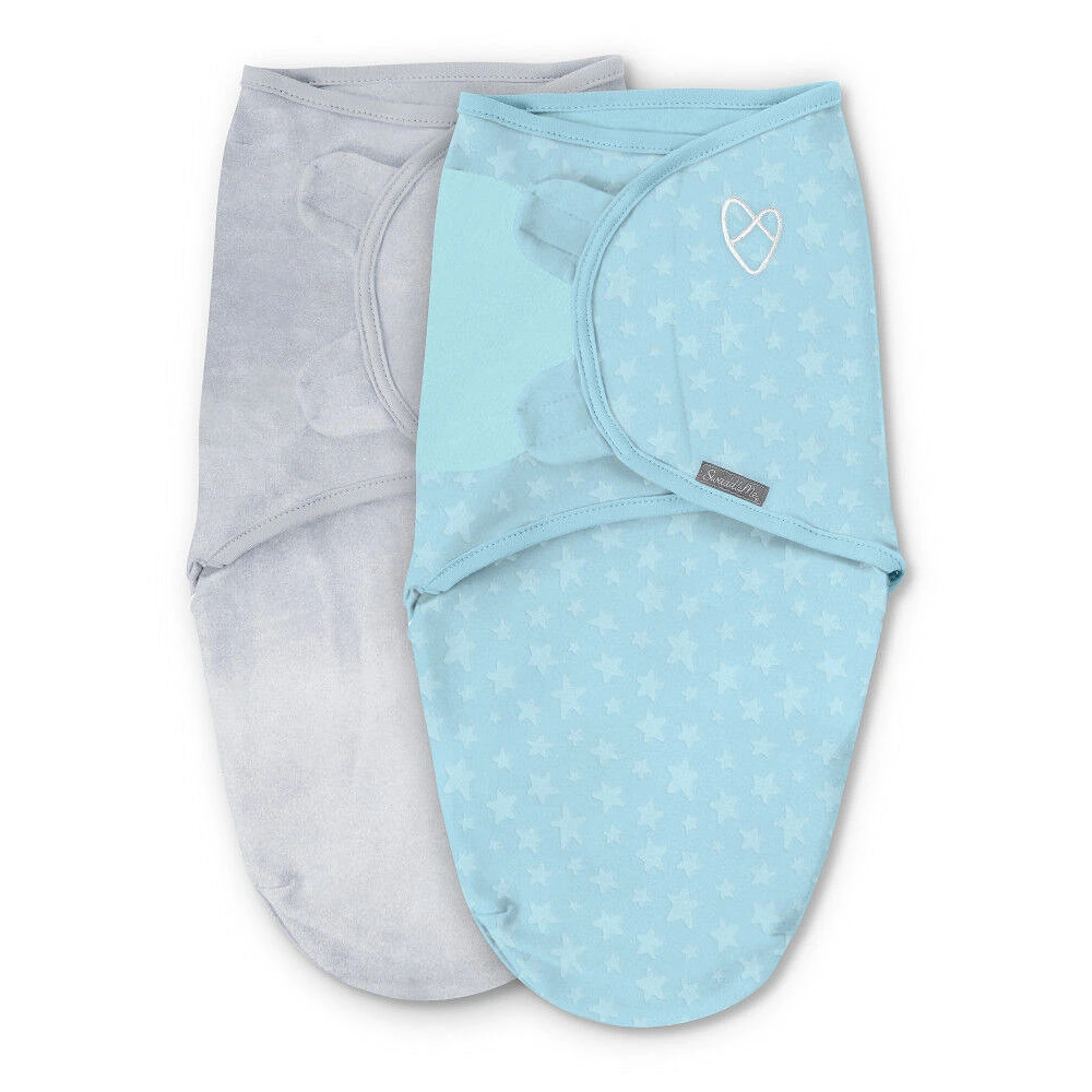 Velboa - étoiles bleues 2PK P/M 0-3M de SwaddleMe By Ingenuity