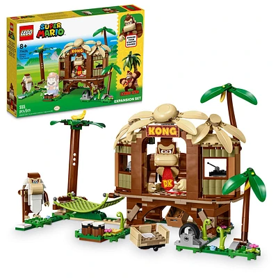 LEGO Super Mario Donkey Kong's Tree House Expansion Set 71424 Building Toy Set (555 Pieces)