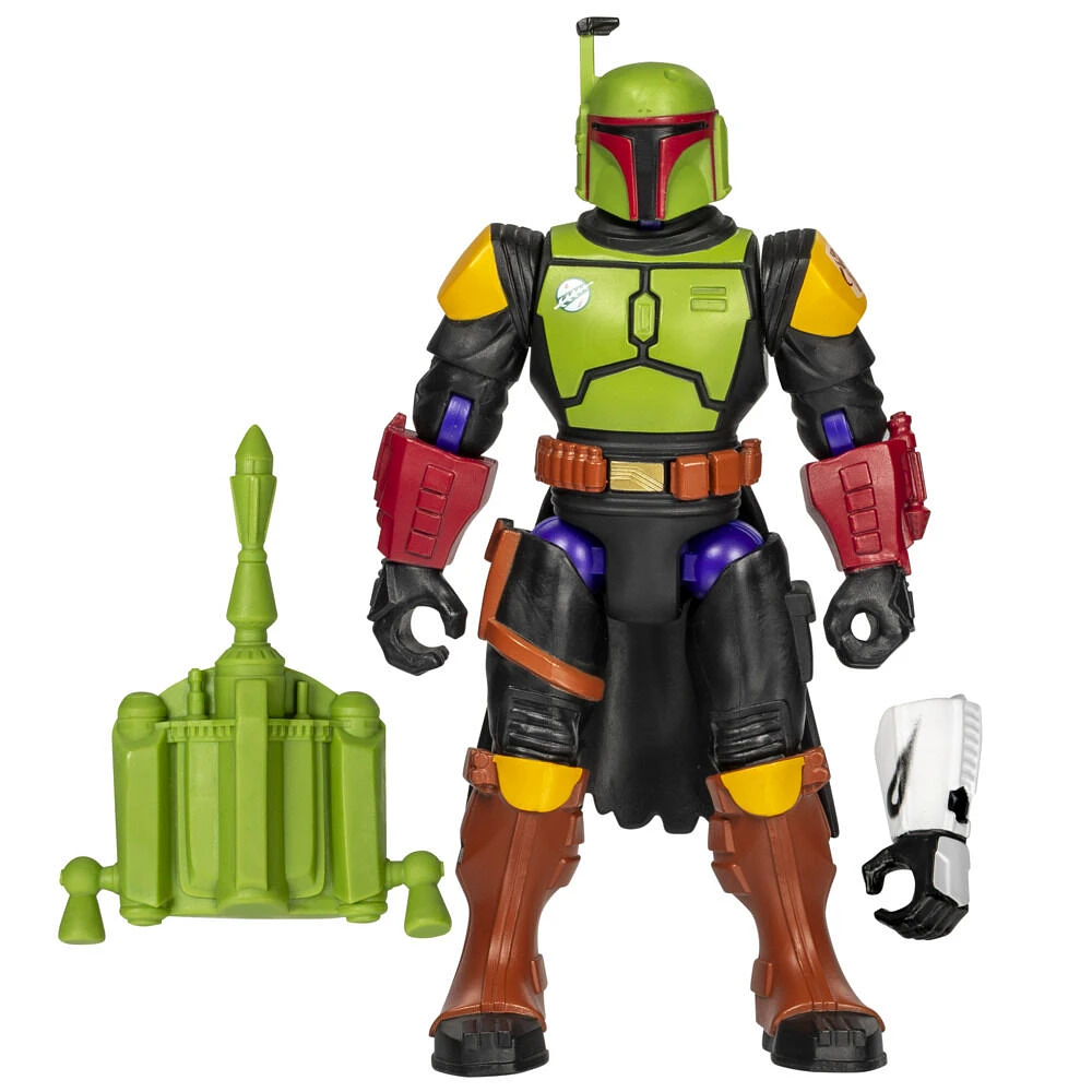 MixMashers Star Wars, figurine personnalisable Boba Fett à mélanger et combiner avec accessoires