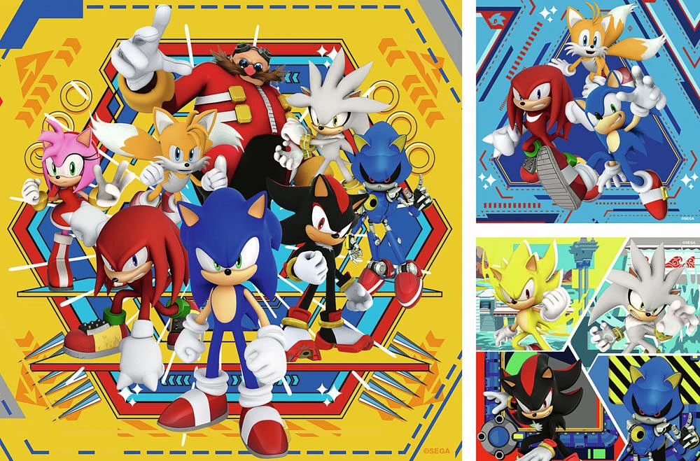 Ravensburger - Sonic the Hedgehog 3x49 puzzle