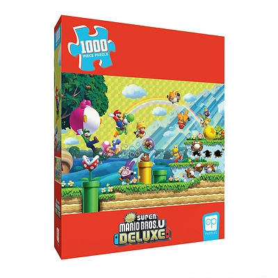 USAopoly Super Mario "Chaos & Fun" 1,000 Piece Puzzle - English Edition